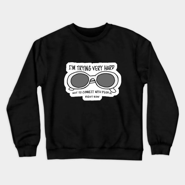 Can’t Connect Crewneck Sweatshirt by Tiny Baker